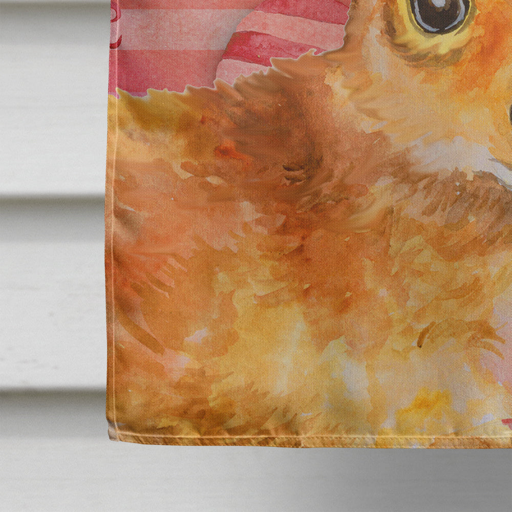 Toy Terrier Love House Flag 28x40 Porch Sleeve Pole Decorative Outside Yard Banner Artwork Wall Hanging, Polyester
