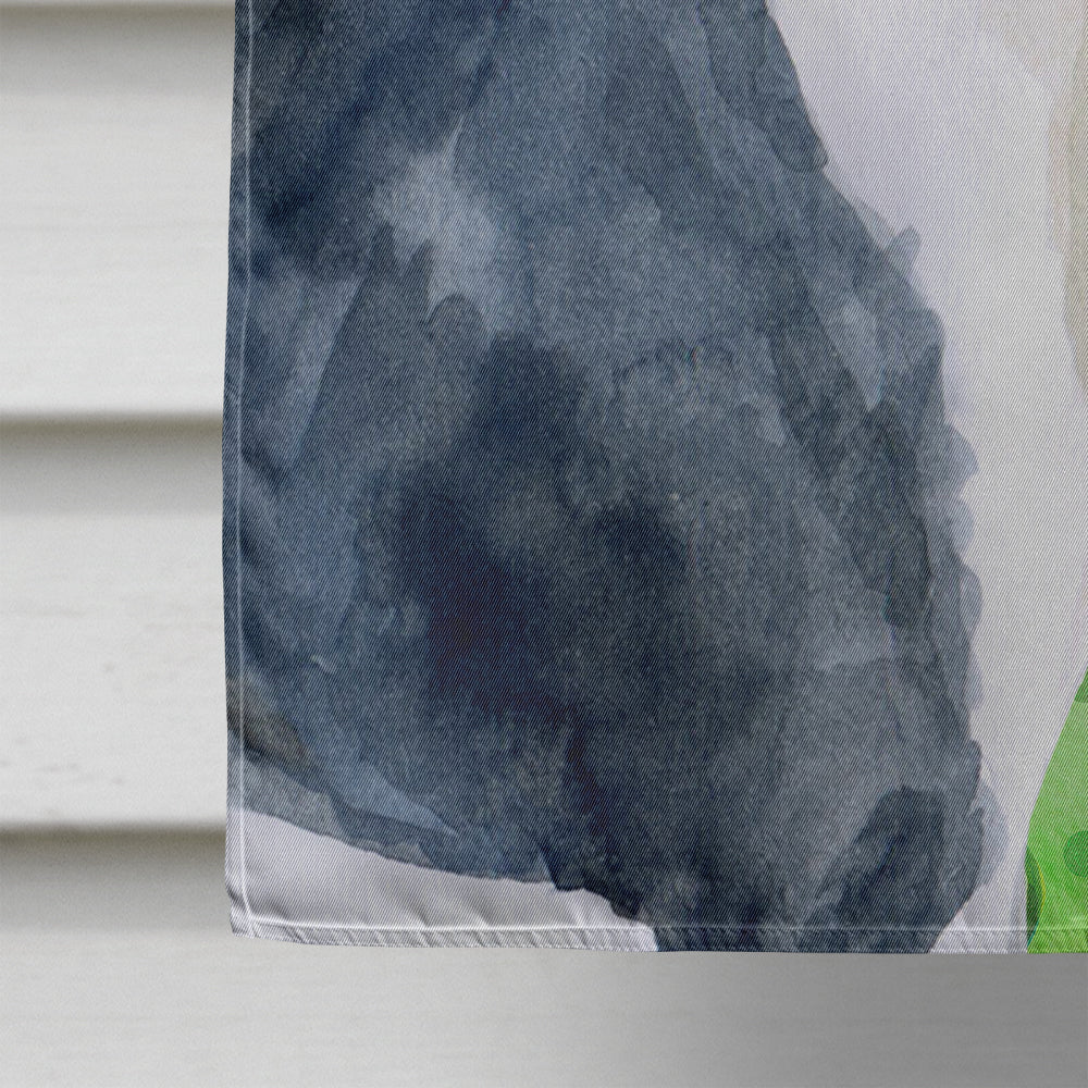 Harlequin Great Dane St Patrick's House Flag 28x40 Porch Sleeve Pole Decorative Outside Yard Banner Artwork Wall Hanging, Polyester