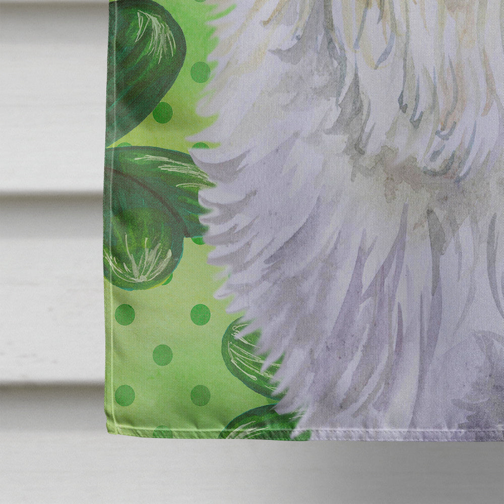 Maltese St Patrick's House Flag 28x40 Porch Sleeve Pole Decorative Outside Yard Banner Artwork Wall Hanging, Polyester