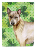 Thai Ridgeback St Patrick's House Flag 28x40 Porch Sleeve Pole Decorative Outside Yard Banner Artwork Wall Hanging, Polyester