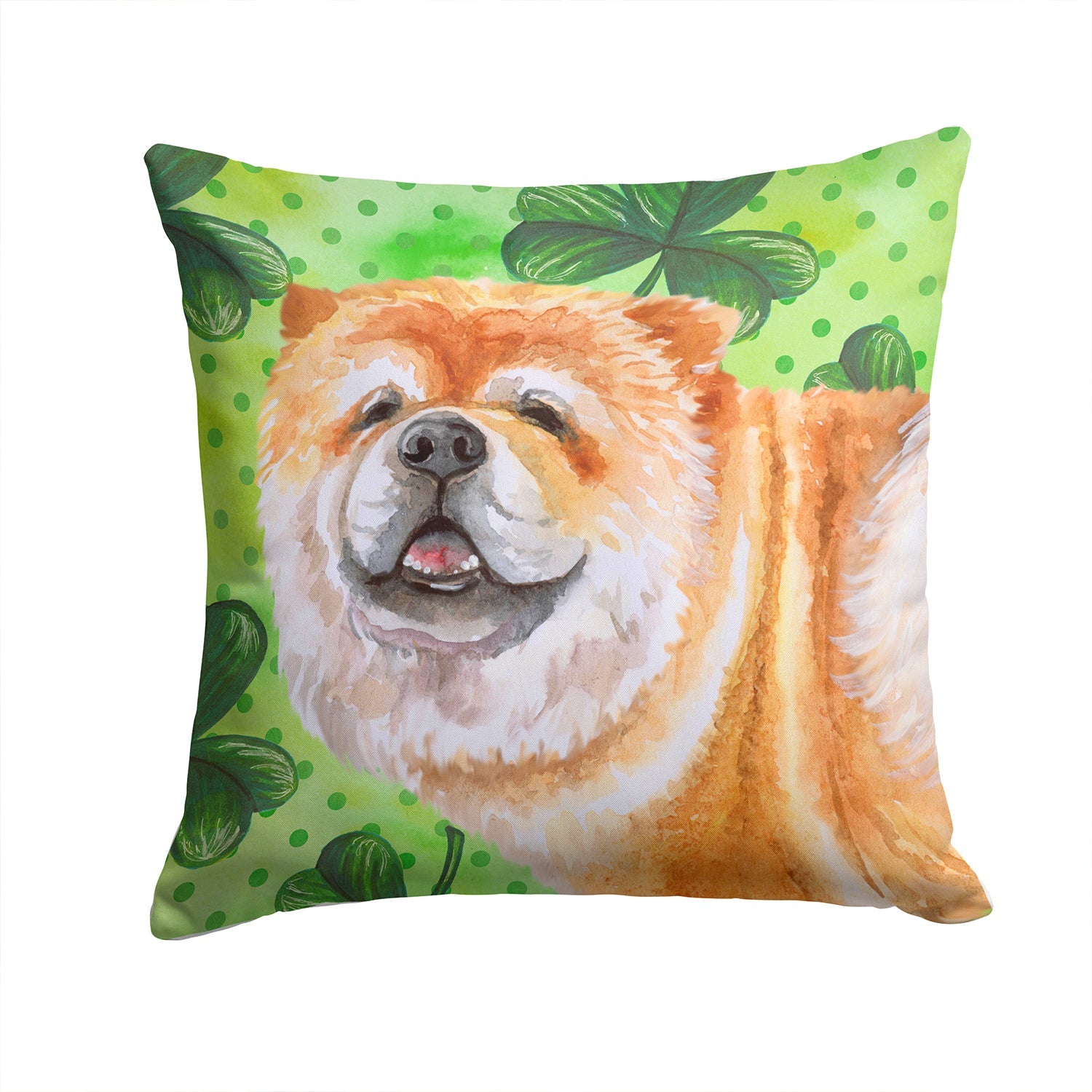 Cane Corso St Patrick's Decorative Throw Pillow 14x14 Indoor Outdoor Accent Cushion, Fabric Cover with Insert for Sofa, Bed, Porch & Living Room