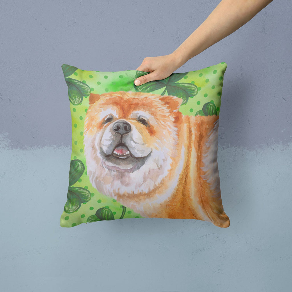 Cane Corso St Patrick's Decorative Throw Pillow 14x14 Indoor Outdoor Accent Cushion, Fabric Cover with Insert for Sofa, Bed, Porch & Living Room