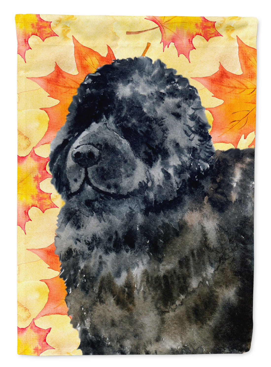 Newfoundland Fall House Flag 28x40 Porch Sleeve Pole Decorative Outside Yard Banner Artwork Wall Hanging, Polyester
