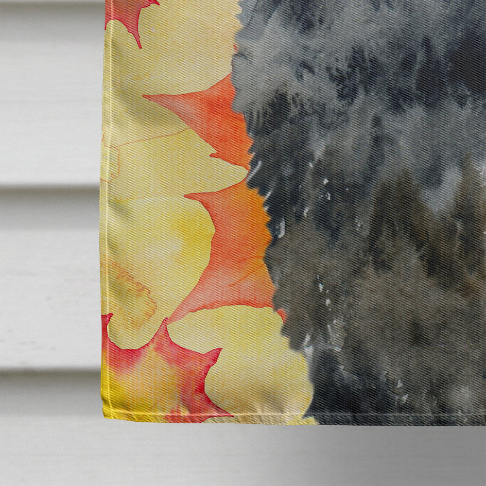 Newfoundland Fall House Flag 28x40 Porch Sleeve Pole Decorative Outside Yard Banner Artwork Wall Hanging, Polyester