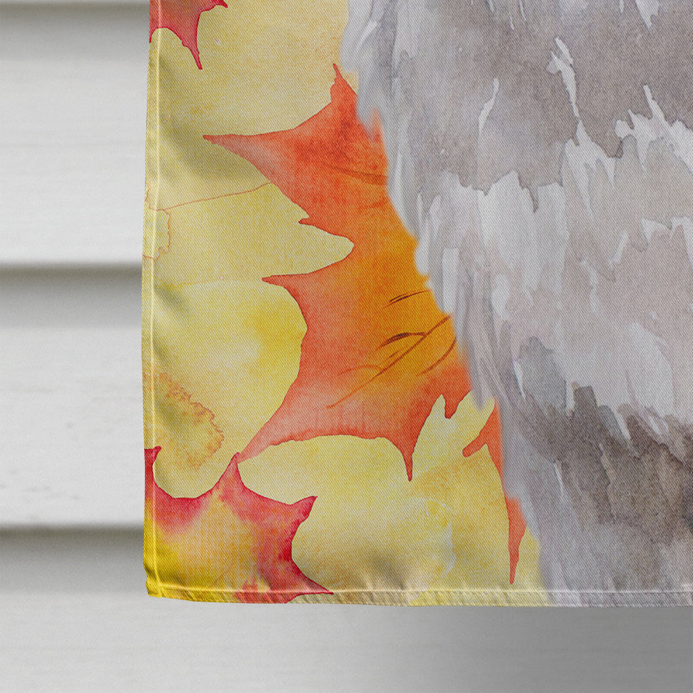 Moscow Watchdog Fall House Flag 28x40 Porch Sleeve Pole Decorative Outside Yard Banner Artwork Wall Hanging, Polyester