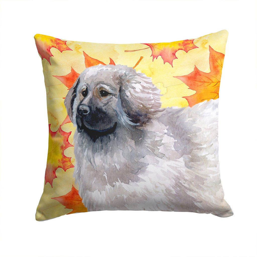 Moscow Watchdog Fall Decorative Throw Pillow 14x14 Indoor Outdoor Accent Cushion, Fabric Cover with Insert for Sofa, Bed, Porch & Living Room