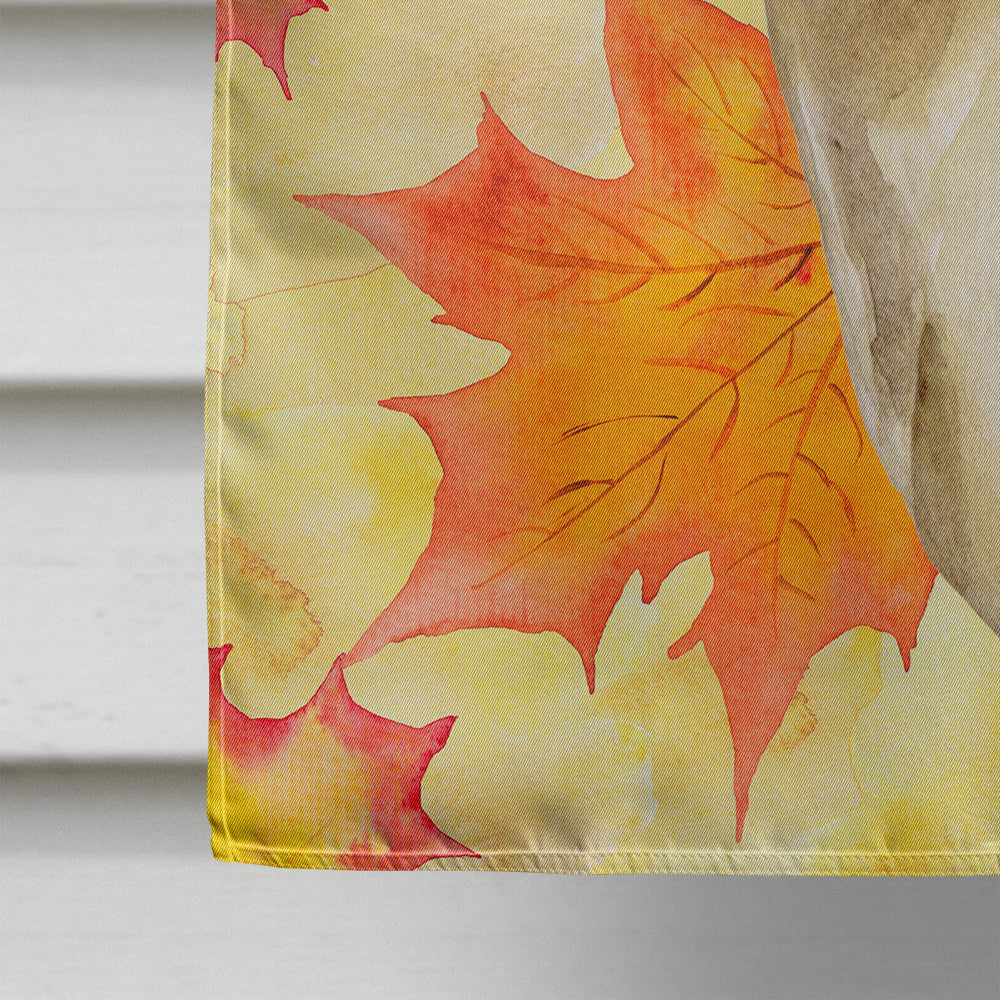 Thai Ridgeback Fall House Flag 28x40 Porch Sleeve Pole Decorative Outside Yard Banner Artwork Wall Hanging, Polyester