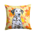 Dalmatian Puppy Fall Decorative Throw Pillow 14x14 Indoor Outdoor Accent Cushion, Fabric Cover with Insert for Sofa, Bed, Porch & Living Room