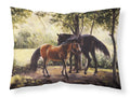 Horses by Daphne Baxter Standard Pillowcase Lightweight Super Soft Easy Care Decorative Artwork Pillowcase, Standard