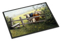 Cows in a Buttercup Meadow Doormat Indoor Outdoor 18H X 27W Front Door Mat Rugs for Entryway, Non Slip Washable