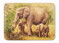 Elephants by Daphne Baxter Memory Foam Kitchen Mat Machine Washable Anti-Fatigue Cushion Comfort Bath or Kitchen Rug