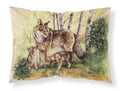 Wolf Wolves by Daphne Baxter Standard Pillowcase Lightweight Super Soft Easy Care Decorative Artwork Pillowcase, Standard