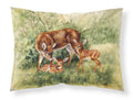 Deer by Daphne Baxter Standard Pillowcase Lightweight Super Soft Easy Care Decorative Artwork Pillowcase, Standard
