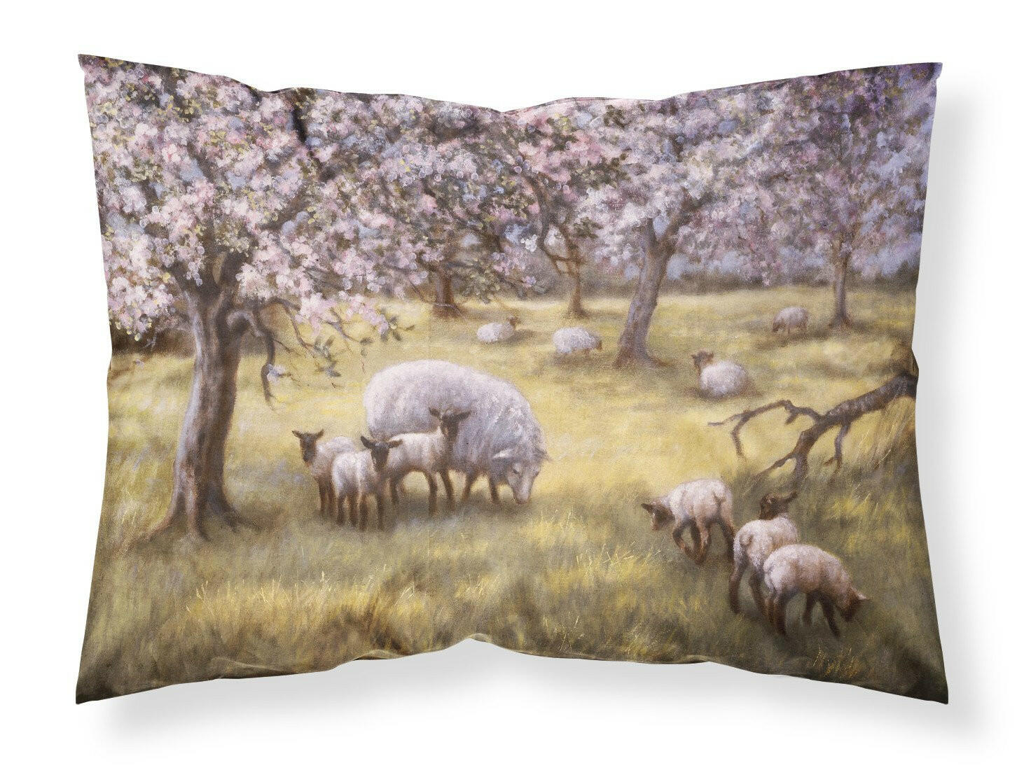 Sheep by Daphne Baxter Standard Pillowcase Lightweight Super Soft Easy Care Decorative Artwork Pillowcase, Standard