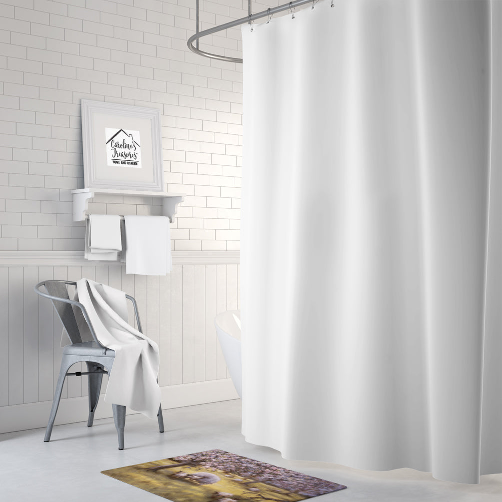 Sheep by Daphne Baxter Memory Foam Kitchen Mat Machine Washable Anti-Fatigue Cushion Comfort Bath or Kitchen Rug