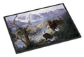 Eagles by Daphne Baxter Doormat Indoor Outdoor 18H X 27W Front Door Mat Rugs for Entryway, Non Slip Washable