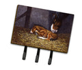 Horse and Her Foal Leash or Key Holder Wall Hooks, Coat Rack Wall Mount, for Hanging Keys, Towels, Aprons, Leashes