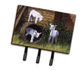 Goats by Daphne Baxter Leash or Key Holder Wall Hooks, Coat Rack Wall Mount, for Hanging Keys, Towels, Aprons, Leashes