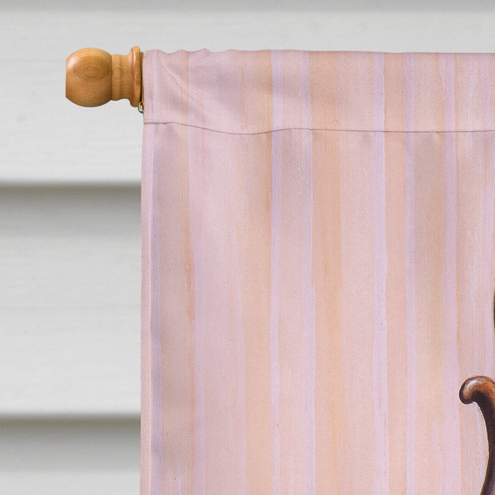 On The Dresser Siamese cat House Flag 28x40 Porch Sleeve Pole Decorative Outside Yard Banner Artwork Wall Hanging, Polyester