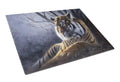 Bengal Tiger by Daphne Baxter Cutting Board Tempered Glass Kitchen Cutting Surface, Heat Resistant Chopping, Non-Slip Feet, Food Prep & Serving