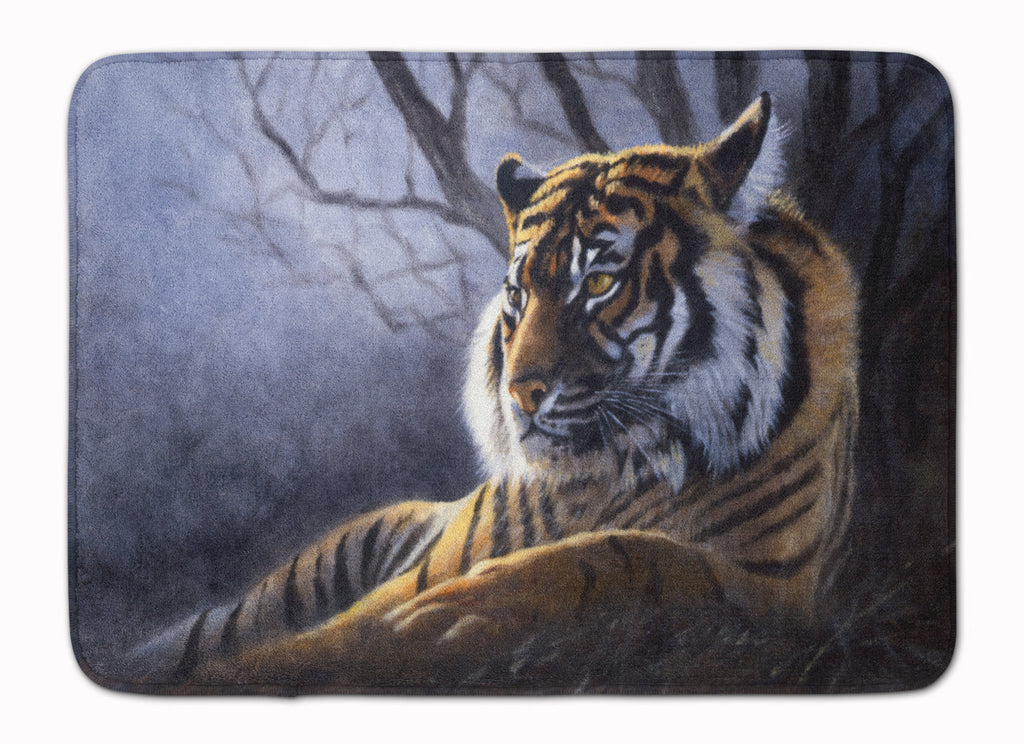 Bengal Tiger by Daphne Baxter Memory Foam Kitchen Mat Machine Washable Anti-Fatigue Cushion Comfort Bath or Kitchen Rug
