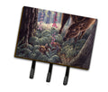 Doe and Fawn Deer Leash or Key Holder Wall Hooks, Coat Rack Wall Mount, for Hanging Keys, Towels, Aprons, Leashes