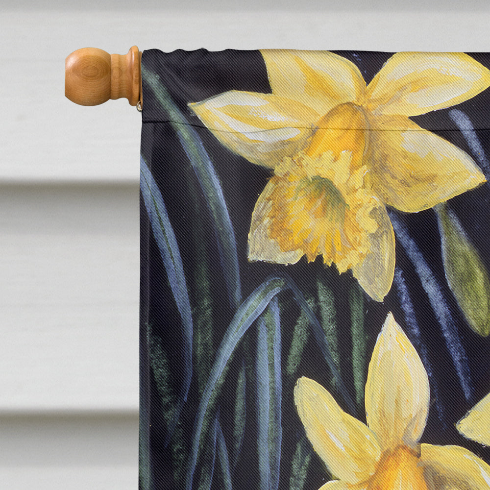 Ducks by Daphne Baxter House Flag 28x40 Porch Sleeve Pole Decorative Outside Yard Banner Artwork Wall Hanging, Polyester