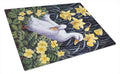 Ducks by Daphne Baxter Cutting Board Tempered Glass Kitchen Cutting Surface, Heat Resistant Chopping, Non-Slip Feet, Food Prep & Serving