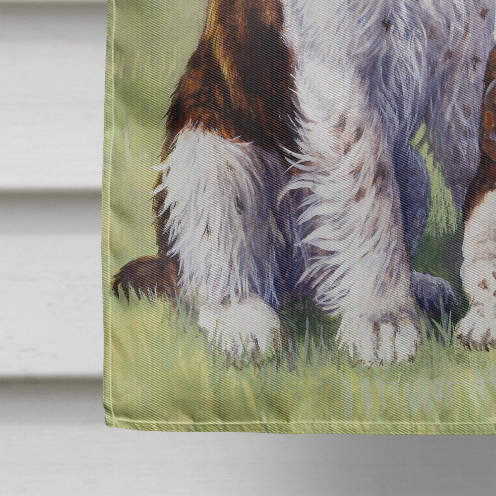 Springer Spaniels by Daphne Baxter House Flag 28x40 Porch Sleeve Pole Decorative Outside Yard Banner Artwork Wall Hanging, Polyester