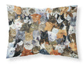 Cats Galore Standard Pillowcase Lightweight Super Soft Easy Care Decorative Artwork Pillowcase, Standard
