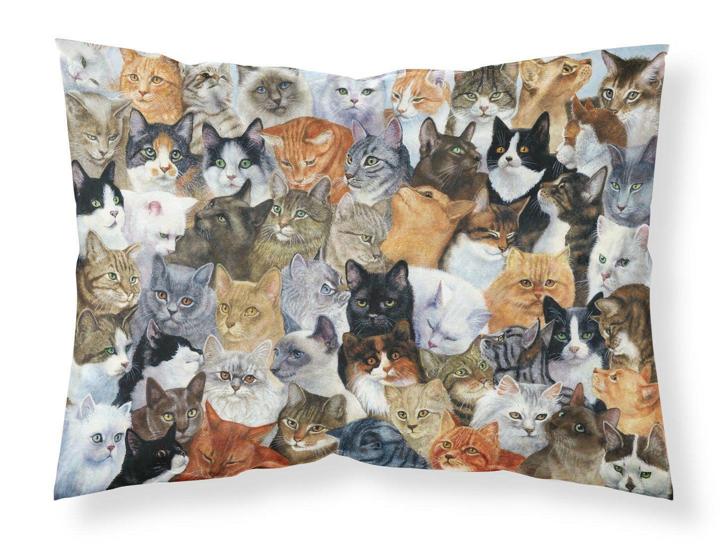 Cats Galore Standard Pillowcase Lightweight Super Soft Easy Care Decorative Artwork Pillowcase, Standard