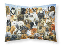 Fifty One Dogs Standard Pillowcase Lightweight Super Soft Easy Care Decorative Artwork Pillowcase, Standard