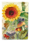 Autumn Flowers I by Maureen Bonfield House Flag 28x40 Porch Sleeve Pole Decorative Outside Yard Banner Artwork Wall Hanging, Polyester