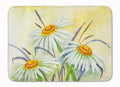 Daisies by Maureen Bonfield Memory Foam Kitchen Mat Machine Washable Anti-Fatigue Cushion Comfort Bath or Kitchen Rug