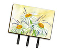 Daisies by Maureen Bonfield Leash or Key Holder Wall Hooks, Coat Rack Wall Mount, for Hanging Keys, Towels, Aprons, Leashes