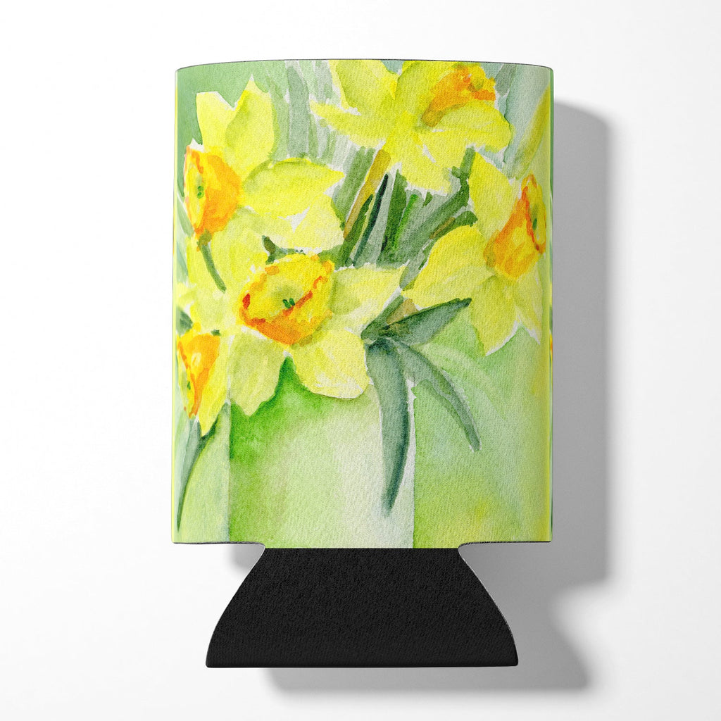 Daffodils by Maureen Bonfield Can or Bottle Hugger Cooler Sleeve for Standard 12 oz Cans, Insulated Foam Beer & Soda Can Hugger Reusable