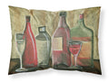 Wine by Tiffany Budd Standard Pillowcase Lightweight Super Soft Easy Care Decorative Artwork Pillowcase, Standard