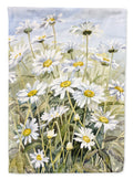 Daisies by Bettie Cheesman House Flag 28x40 Porch Sleeve Pole Decorative Outside Yard Banner Artwork Wall Hanging, Polyester