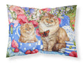 Blue Cats Standard Pillowcase Lightweight Super Soft Easy Care Decorative Artwork Pillowcase, Standard