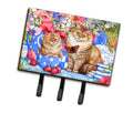Blue Cats Leash or Key Holder Wall Hooks, Coat Rack Wall Mount, for Hanging Keys, Towels, Aprons, Leashes