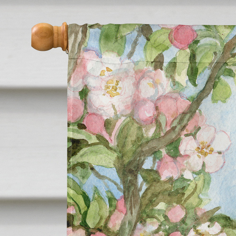 Sleepy Cat by Debbie Cook House Flag 28x40 Porch Sleeve Pole Decorative Outside Yard Banner Artwork Wall Hanging, Polyester