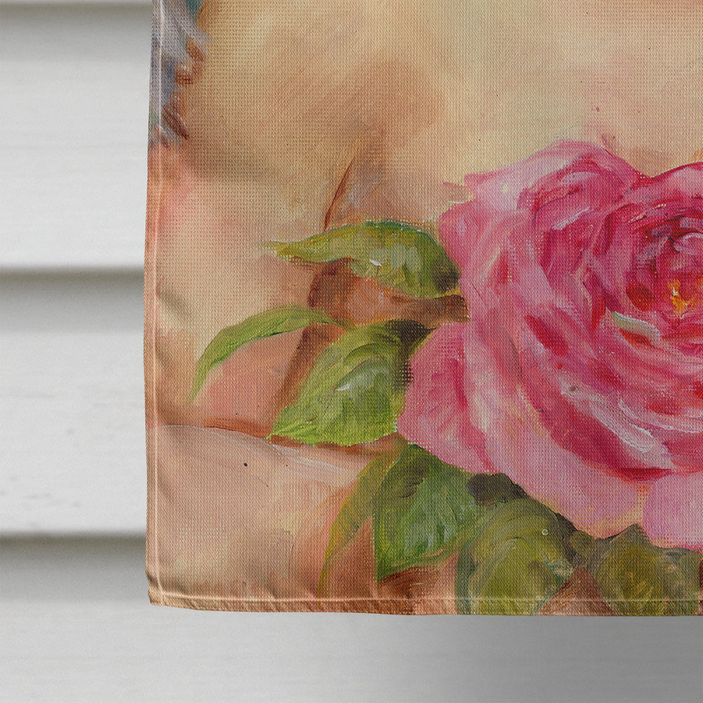 Little Angel by Debbie Cook House Flag 28x40 Porch Sleeve Pole Decorative Outside Yard Banner Artwork Wall Hanging, Polyester