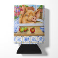 Pig trying to reach the Apple in the Window Can or Bottle Hugger Cooler Sleeve for Standard 12 oz Cans, Insulated Foam Beer & Soda Can Hugger Reusable