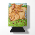 Pigs Tamworths In Clover Can or Bottle Hugger Cooler Sleeve for Standard 12 oz Cans, Insulated Foam Beer & Soda Can Hugger Reusable