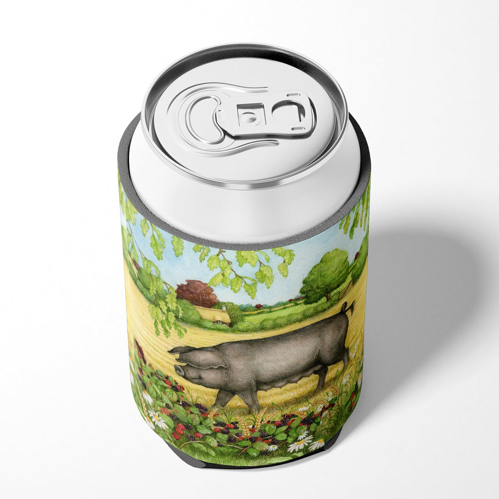 Pigs Bramble in Berries Can or Bottle Hugger Cooler Sleeve for Standard 12 oz Cans, Insulated Foam Beer & Soda Can Hugger Reusable
