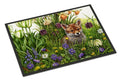 April Fox by Debbie Cook Doormat Indoor Outdoor 18H X 27W Front Door Mat Rugs for Entryway, Non Slip Washable