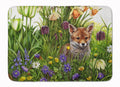 April Fox by Debbie Cook Memory Foam Kitchen Mat Machine Washable Anti-Fatigue Cushion Comfort Bath or Kitchen Rug