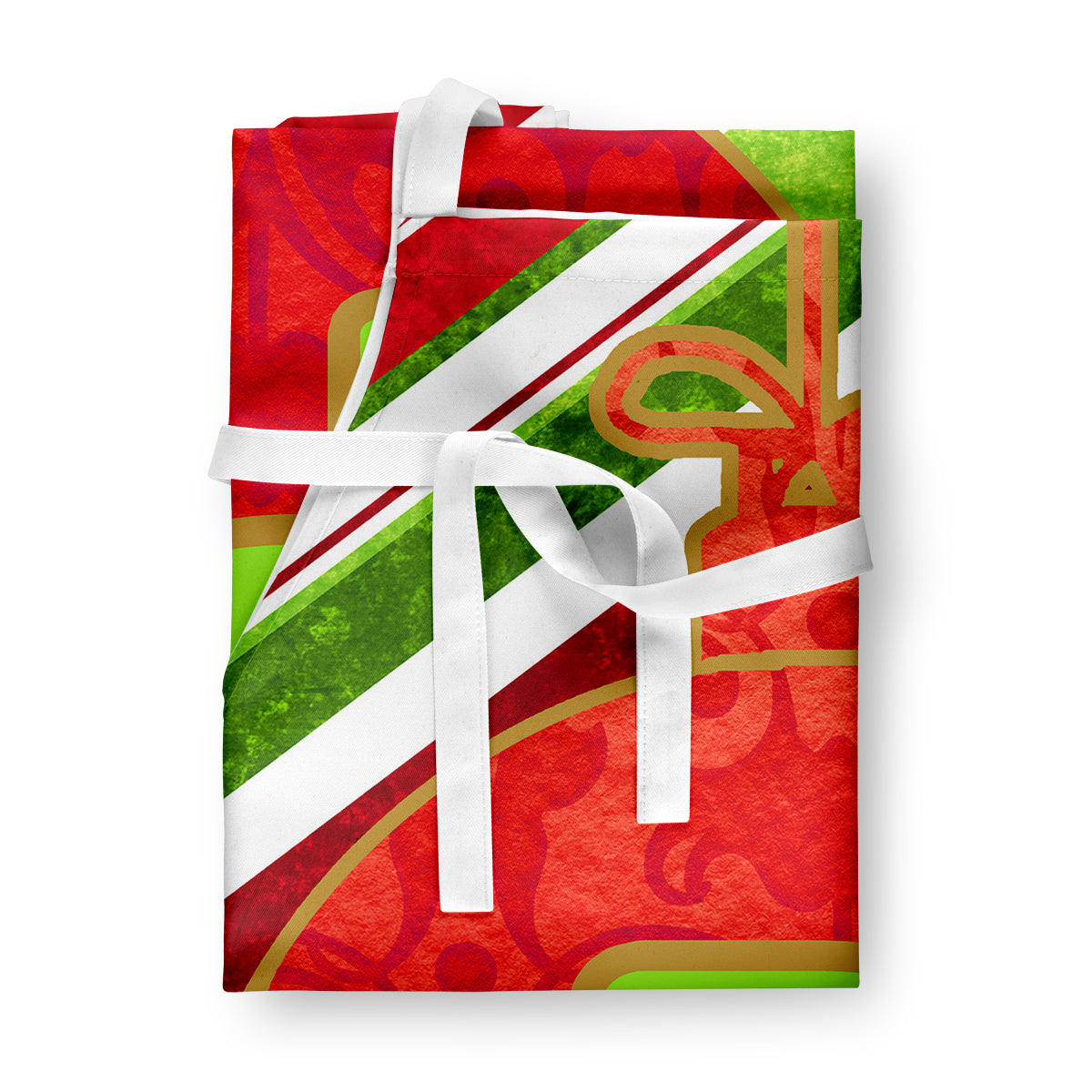 Christmas Oranment Holiday Initial Letter P Apron Cooking Kitchen Server Baking Crafts Gardening for Adult Women Men, Unisex, Large, Multicolor