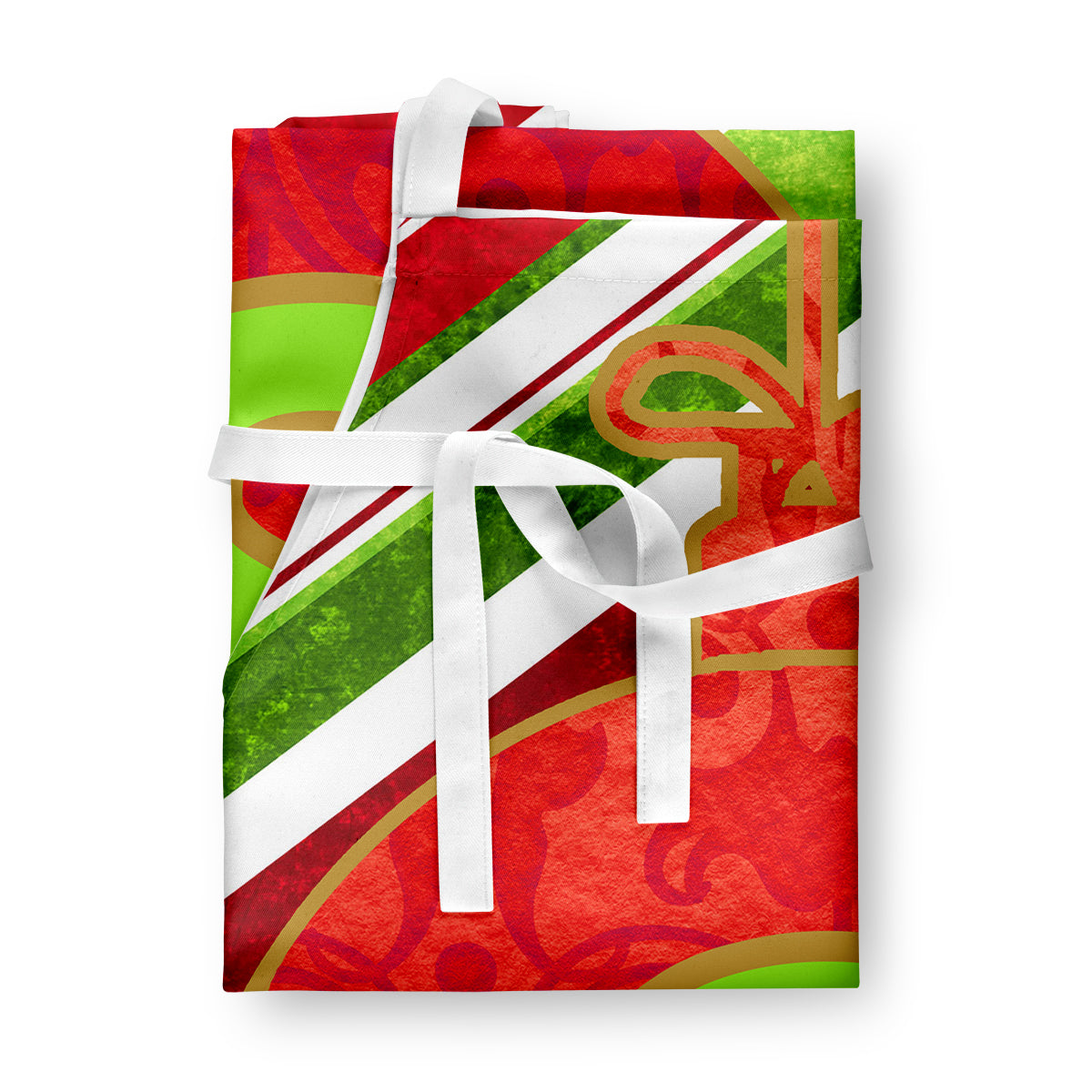 Christmas Oranment Holiday Initial Letter S Apron Cooking Kitchen Server Baking Crafts Gardening for Adult Women Men, Unisex, Large, Multicolor