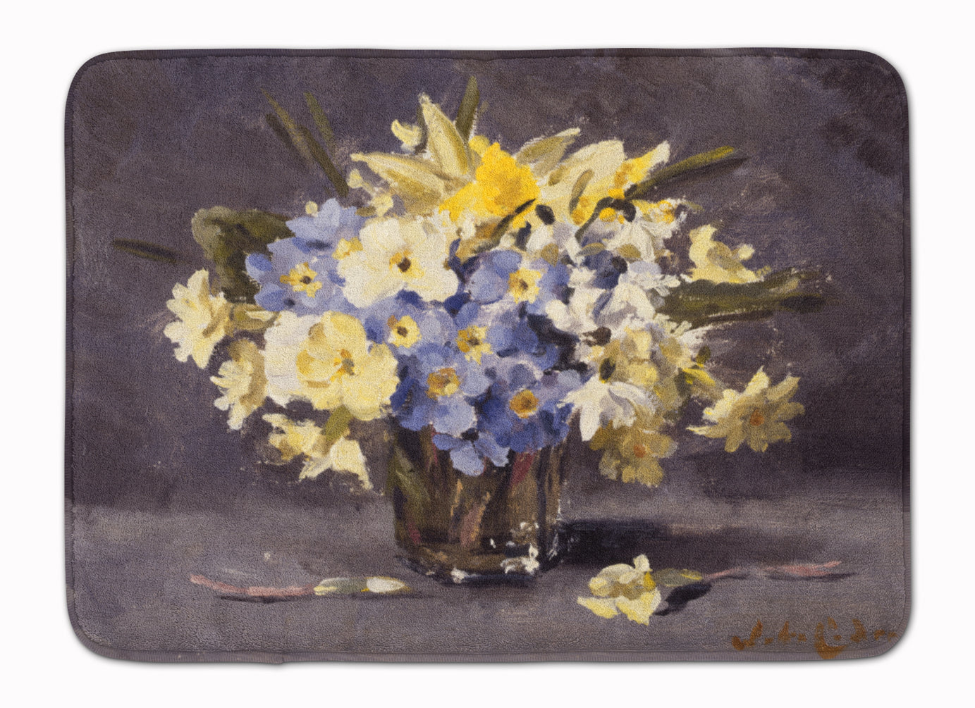Spring Bouquet by John Codner Memory Foam Kitchen Mat Machine Washable Anti-Fatigue Cushion Comfort Bath or Kitchen Rug